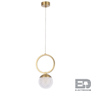 Подвесной светильник Crystal Lux Carolina SP1 V1 BRASS - цена и фото