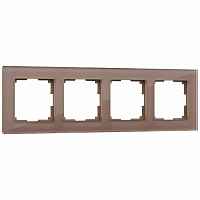 Werkel Рамка на 4 поста (латте, Favorit) / W0041142 Werkel Рамка на 4 поста (латте, Favorit) / W0041142