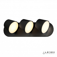 Настенный светильник iLedex Flexin W1118-3AS 3000K Черный - цена и фото