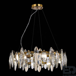 ST LUCE SL1227.303.08 Люстра подвесная ST-Luce Латунь/Прозрачный E14 8*40W - цена и фото