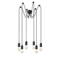 Светильник подвесной Arte Lamp Bender A4322SP-6BK - цена и фото Светильник подвесной Arte Lamp Bender A4322SP-6BK - цена и фото