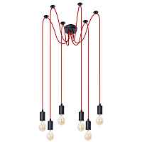 Светильник подвесной Arte Lamp Bender A4322SP-6RD - цена и фото Светильник подвесной Arte Lamp Bender A4322SP-6RD - цена и фото