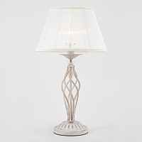 Декоративная настольная лампа Eurosvet Selesta 01002/1 белый с золотом (00000072985) - цена и фото