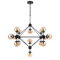 Люстра на штанге Arte Lamp Bolla A1664SP-15BK - цена и фото Люстра на штанге Arte Lamp Bolla A1664SP-15BK - цена и фото