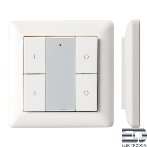 Панель Knob SR-KN9550K4-UP White (KNX, DIM) Arlight 021369 - цена и фото
