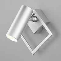 Настенный светодиодный светильник Eurosvet Turro 20091/1 LED серебро - цена и фото