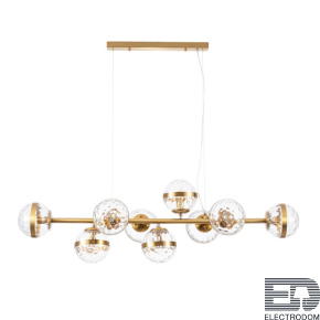 Подвесной светильник линейный Arte Lamp A7770SP-9PB DELACRUA под лампы 9xE14 40W - цена и фото