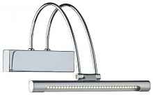 Подсветка для картин Ideal Lux Bow Ap D26 Cromo 005386 - цена и фото Подсветка для картин Ideal Lux Bow Ap D26 Cromo 005386 - цена и фото