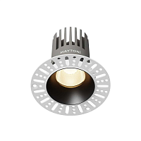 Встраиваемый светильник Maytoni Technical DL121-15W-3K-TRS-B - цена и фото