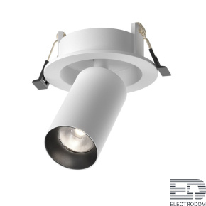 Встраиваемый светодиодный спот Maytoni Technical Ceiling Focus Led C071CL-7W4K-WB - цена и фото