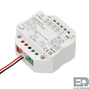 Контроллер SMART-K26-RGBW (12-24V, 4x3A, 2.4G) Arlight 028294 - цена и фото