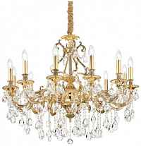 Подвесная люстра Ideal Lux Gioconda SP12 Oro 164960 - цена и фото Подвесная люстра Ideal Lux Gioconda SP12 Oro 164960 - цена и фото