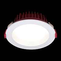 ST LUCE ST752.548.18 Св-к встр. Белый LED 1*18W 4000K 1 440Lm Ra80 100° IP44 D140xH52 100-240VV - цена и фото