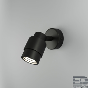 Eurosvet Настенный светодиодный светильник 20125/1 черный - цена и фото