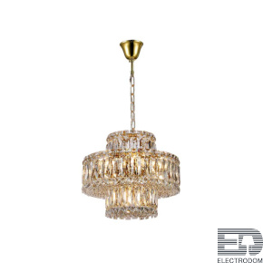 Подвесная люстра Newport 8458+3/C gold М0069585 - цена и фото