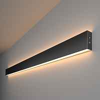 Настенный светодиодный светильник Elektrostandart 101-100-40-128 3000К черная шагрень - цена и фото