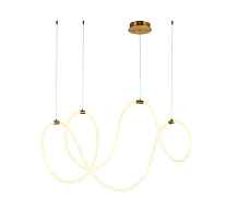 Подвесной светильник Arte Lamp KLIMT A2850SP-80PB - цена и фото Подвесной светильник Arte Lamp KLIMT A2850SP-80PB - цена и фото