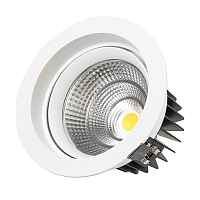 Светодиодный Светильник встраиваемый LTD-140WH 25W White 30deg (Arlight, IP40 Металл, 3 года) - цена и фото