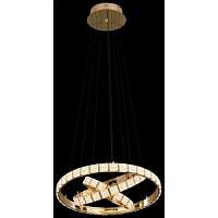 Люстра подвесная светодиодная Wertmark WE458.03.303 VERA LED 50+70+120 Вт золото 3000-3500-4000К с пультом - цена и фото