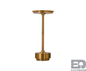 Kink Light 07207-T,20 Настольная лампа Ренна бронза d13 h27,5 Led 3w (3000-6000K) - цена и фото