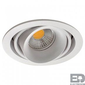 Встраиваемый светильник Donolux DL18615 DL18615/01WW-R White/Black - цена и фото