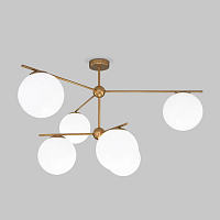 Подвесная люстра Eurosvet Marbella 60147/6 латунь - цена и фото