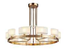 Подвесная люстра Newport Jessica 4338+2/C new gold М0070421 - цена и фото
