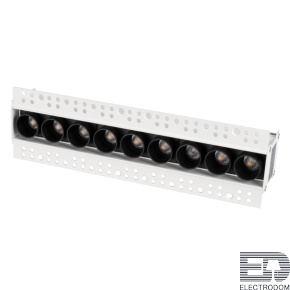 Светильник MS-ORIENT-BUILT-TRIMLESS-TC-S38x277-20W Warm3000 (WH-BK, 30 deg, 230V) Arlight - цена и фото