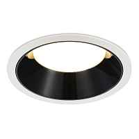 ST755.448.18 Встраиваемый светильник Черный LED 1*18W 4000K 1 620Lm Ra80 120° IP20 D160xH60 100-240V - цена и фото