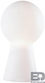 Настольная лампа Ideal Lux Birillo TL1 Small Bianco 000268 - цена и фото