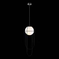 ST LUCE SL1189.403.01 Подвес ST-Luce Черный/Опал E27 1*60W - цена и фото ST LUCE SL1189.403.01 Подвес ST-Luce Черный/Опал E27 1*60W - цена и фото