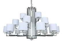 Подвесная люстра Newport Amalia 35412+6+3/C chrome без абажуров М0069064 - цена и фото