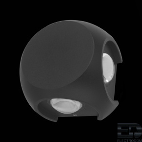 Светильник уличный настенный ST-Luce Черный/Черный LED 1*4W 4000K SL9505.401.01 - цена и фото