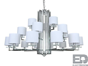 Подвесная люстра Newport Amalia 35412+6+3/C chrome без абажуров М0069064 - цена и фото
