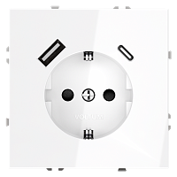 Розетка с USB, A+C Voltum S70 VLS040501 Розетка с USB, A+C Voltum S70 VLS040501