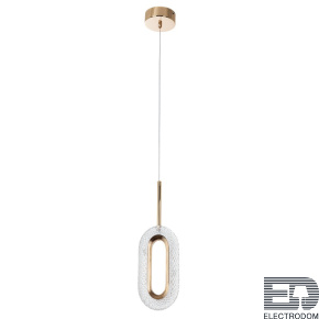 Подвесной светодиодный светильник Arte Lamp OVALE A2489SP-1GO - цена и фото