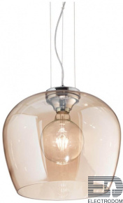 Подвесной светильник Ideal Lux Blossom SP1 Ambra 241524 - цена и фото
