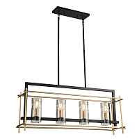 Подвесной светильник Brass Glass Pendant 4 Loft Concept 40.1279
