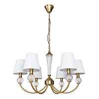 Подвесная люстра Arte Lamp Gracie A7301LM-6PB - цена и фото Подвесная люстра Arte Lamp Gracie A7301LM-6PB - цена и фото