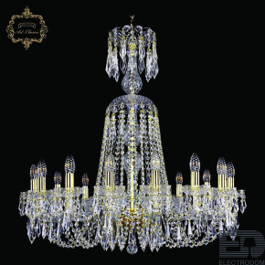 Подвесная люстра 11.23.16.300.XL-86.Gd.Dr Bohemia Art Classic - цена и фото
