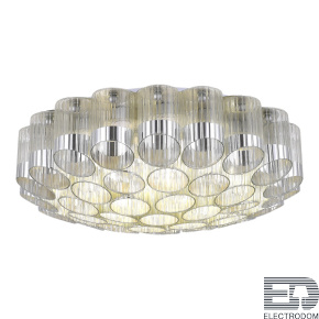 SL1662.102.19 Светильник потолочный ST-Luce Никель/Никель, Прозрачный E14 19*60W - цена и фото