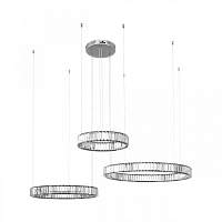 Подвесной светильник Crystal ring 10135/3 Chrome - цена и фото