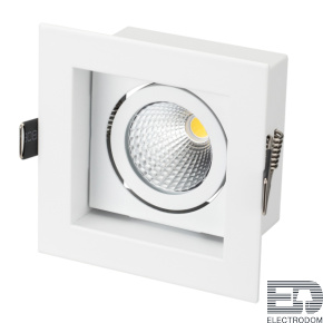 Светильник CL-KARDAN-S102x102-9W Warm (WH, 38 deg) Arlight 024137 - цена и фото