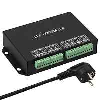 Контроллер HX-801RC (8192 pix, 220V, TCP/IP) Arlight 018549 - цена и фото Контроллер HX-801RC (8192 pix, 220V, TCP/IP) Arlight 018549 - цена и фото