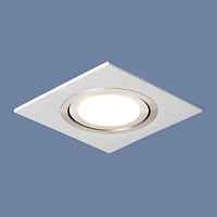 Встраиваемый светильник Elektrostandart 1051/1 WH белый - цена и фото