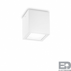 Уличный потолочный светильник Ideal Lux TECHO PL1 BIG BIANCO 251523 - цена и фото