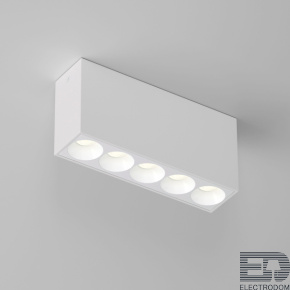 Светильник потолочный светодиодный Block 10W 3000K белый Elektrostandard 25108/LED - цена и фото
