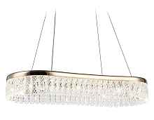 Подвесной светодиодный светильник с хрусталем&lt;br /&gt;TR49737 GD золото 38W (Без ПДУ) - цена и фото