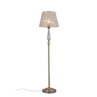 SL185.305.01 Торшер Бронза, Прозрачный/Бежевый, Бронза E14 1*40W - цена и фото