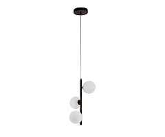Kink Light 07508-3A,19 Люстра Сида черный d20 h120 G9 3*5W (4000K) (Led лампы в комплекте 4000К)